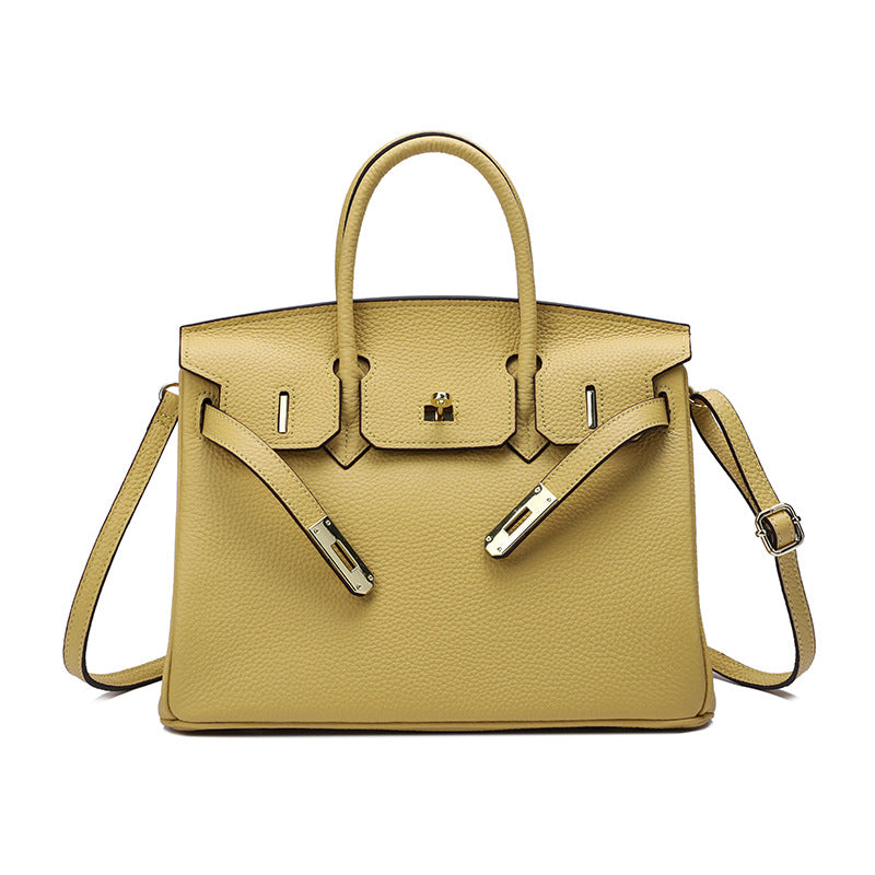 Women's Genuine Leather First Layer Cattlehide Fashion Handbags