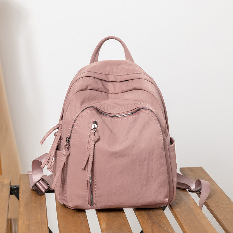 Women's Oxford Cloth Fashionable Korean Style Canvas Backpacks