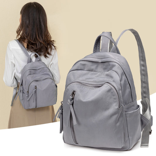 Women's Oxford Cloth Fashionable Korean Style Canvas Backpacks