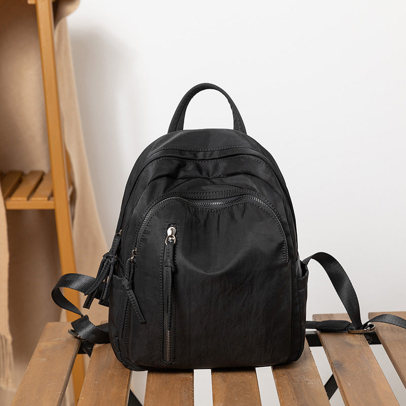 Women's Oxford Cloth Fashionable Korean Style Canvas Backpacks