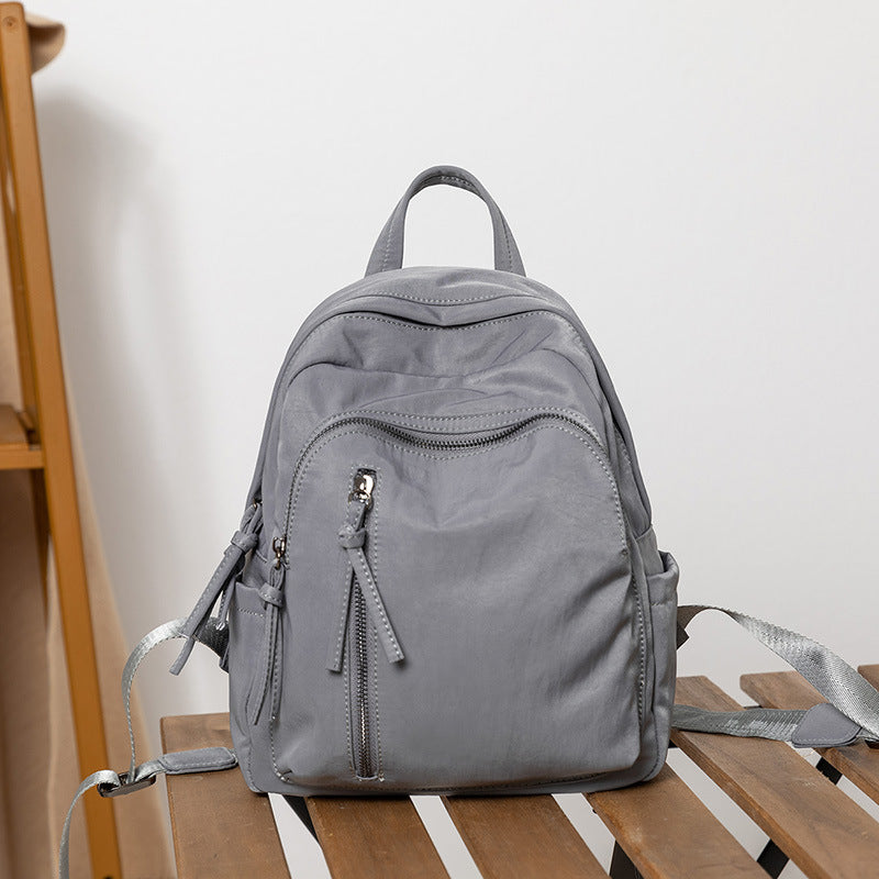 Women's Oxford Cloth Fashionable Korean Style Canvas Backpacks