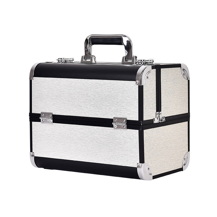 Rose Gold Large Nail Beauty Box Cosmetic Cases