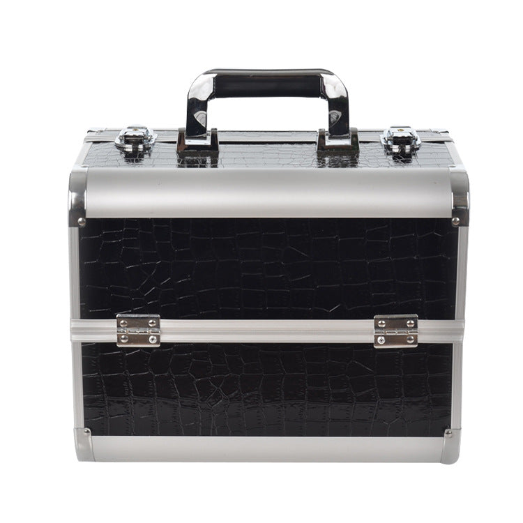 Rose Gold Large Nail Beauty Box Cosmetic Cases