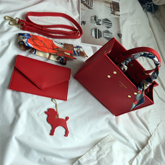 Fashion Simple Big Intellectual Lady's One Handbags