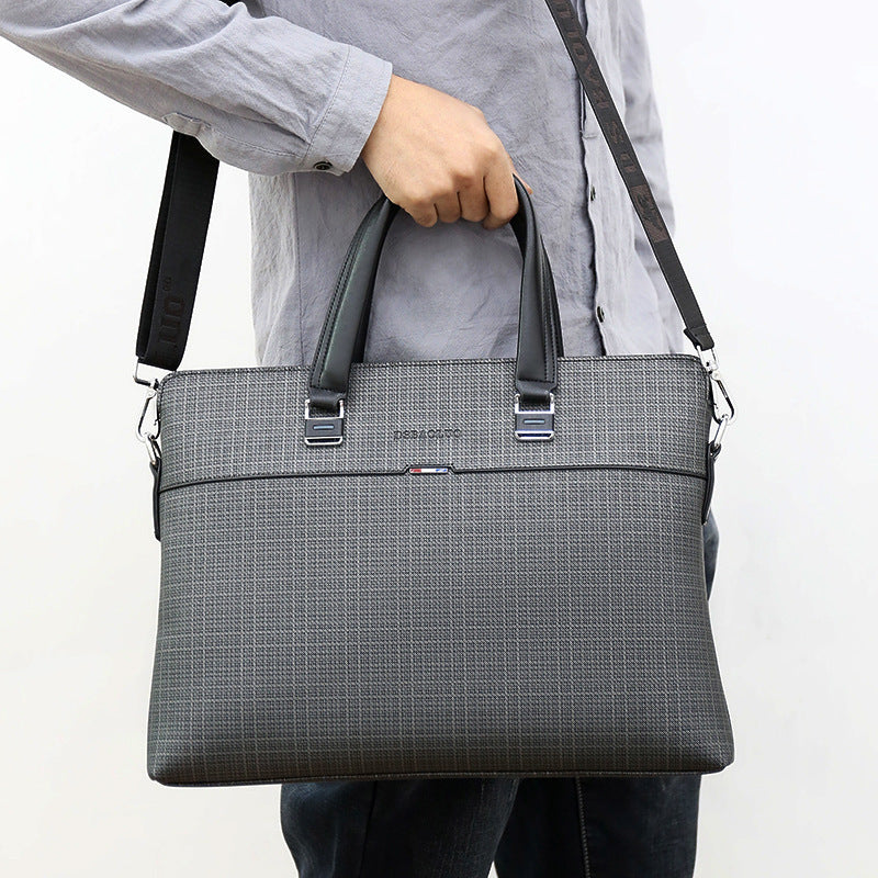 Men's Versatile Creative Elegant Business File Handbags