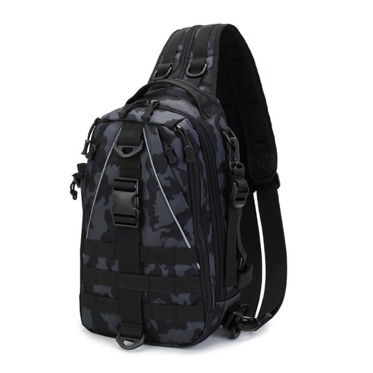 Women's & Men's & Cool Walker Black Style Army Camouflage Backpacks