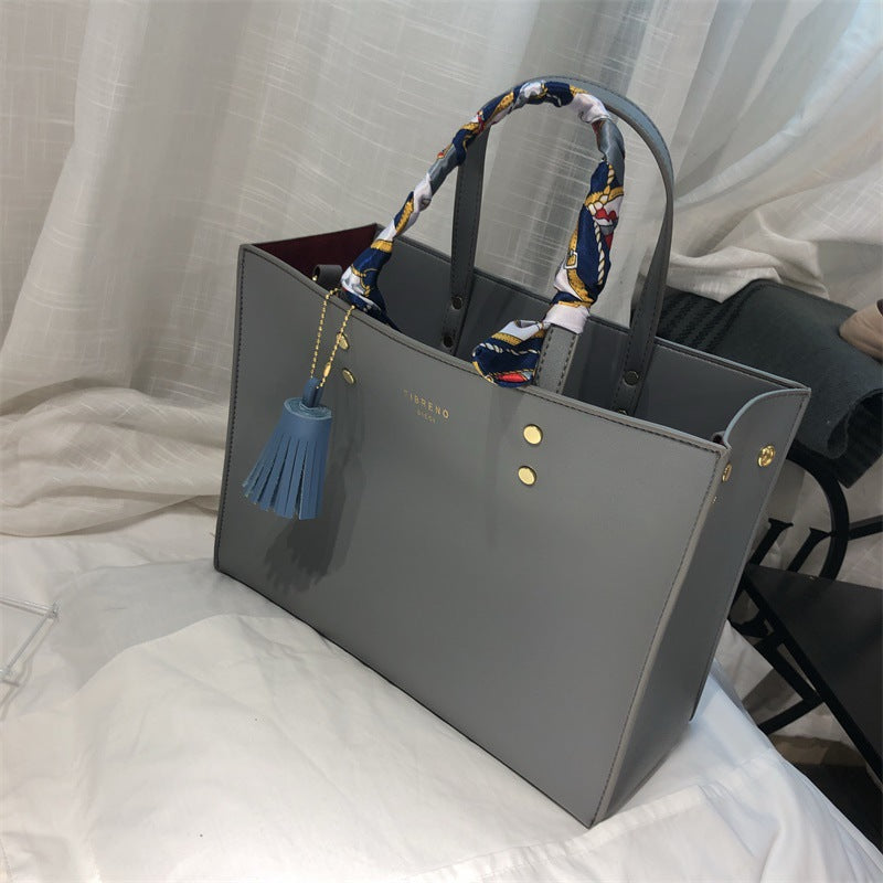 Fashion Simple Big Intellectual Lady's One Handbags