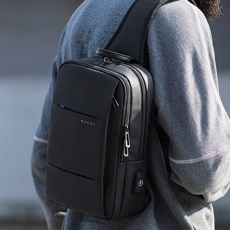 Men's Comfortable Trendy Fashion Trend Waterproof Men's Chest Bags