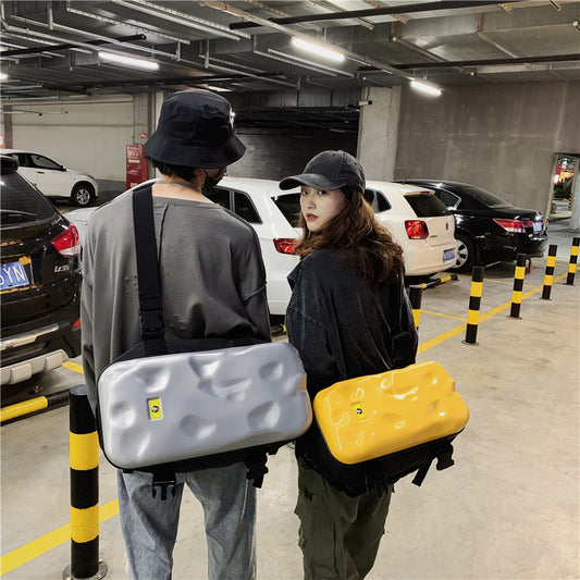 Women's & Men's & Hard Shell Trendy Cool Personality Backpacks