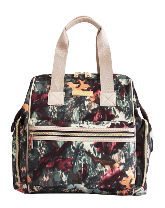 Women's Simple Large Capacity Mother Open Mummy Backpacks