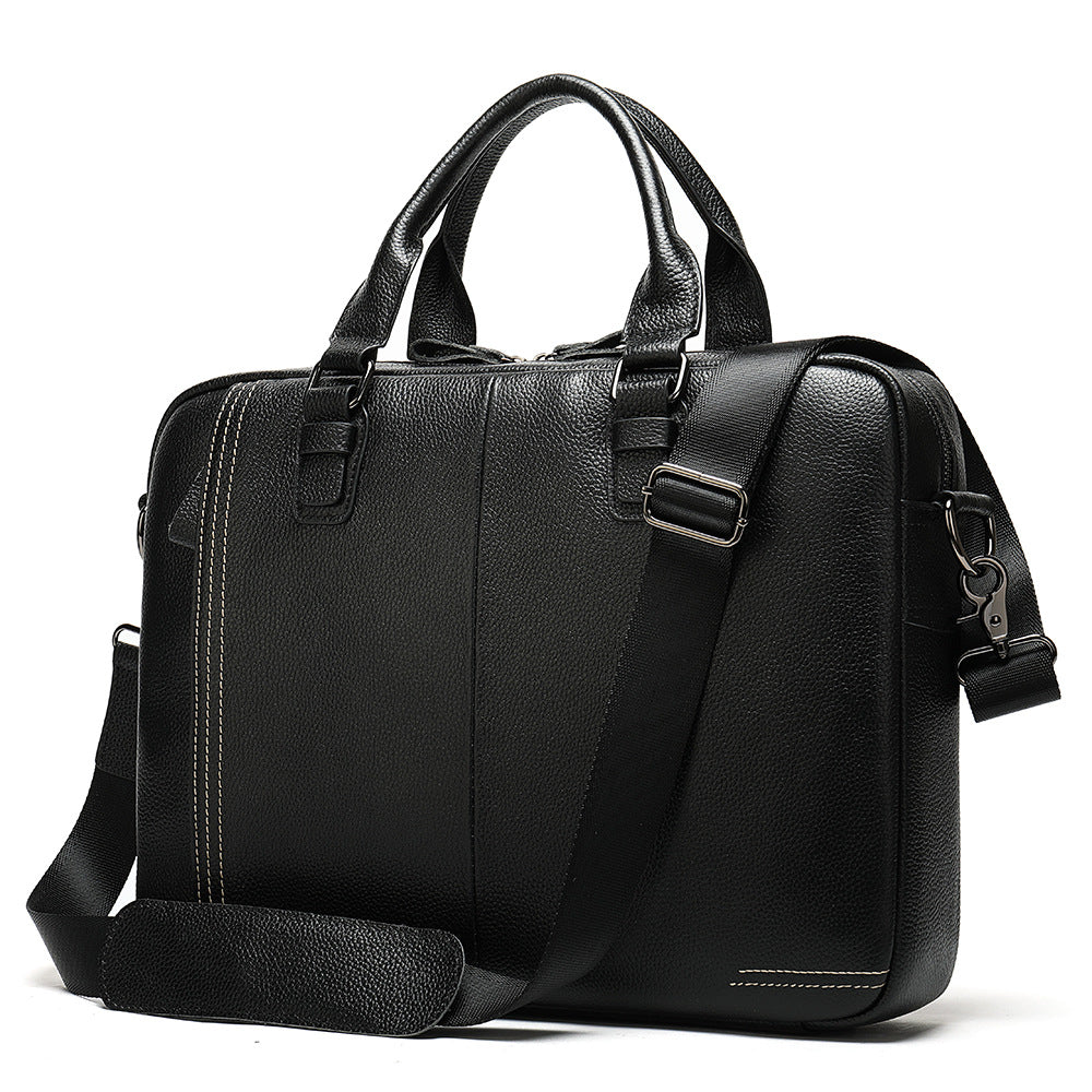 Men's Vintage Business Leather For Portfolio Men's Briefcases