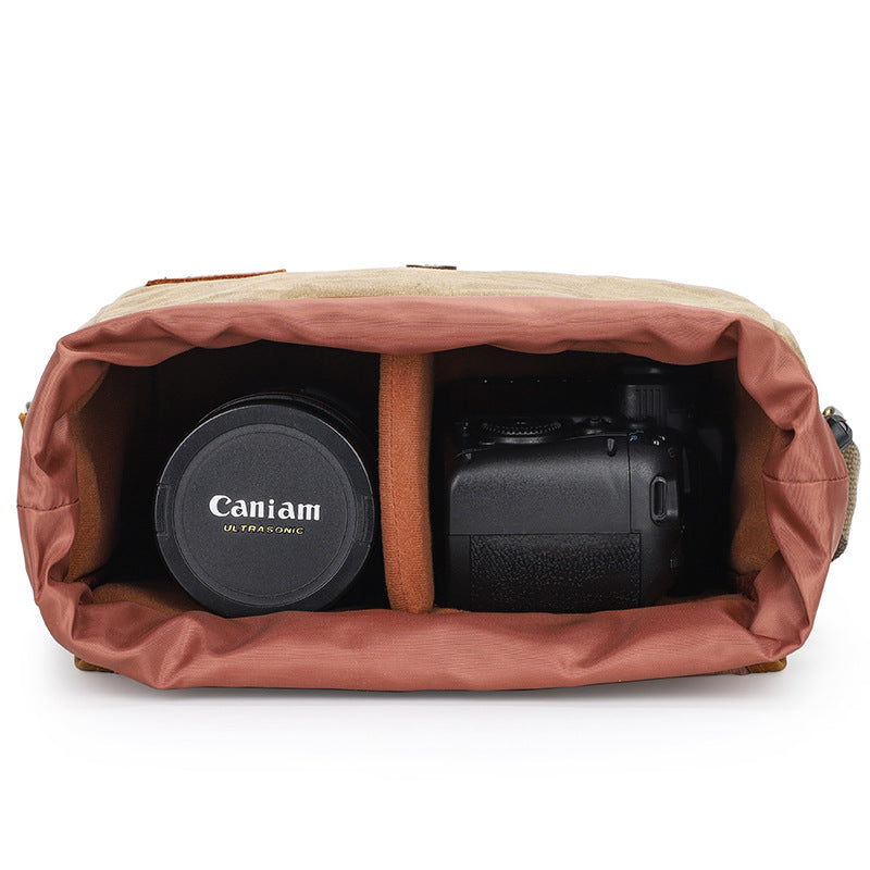 C. Cotton Canvas Graphy Packet Micro Bags