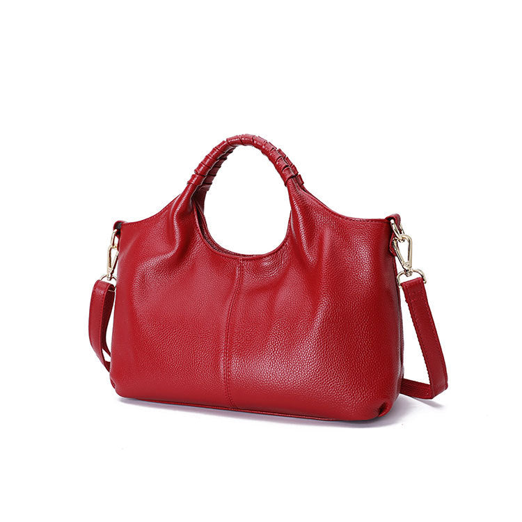 Women's Large Capacity Genuine Leather First Layer Cowhide Bags