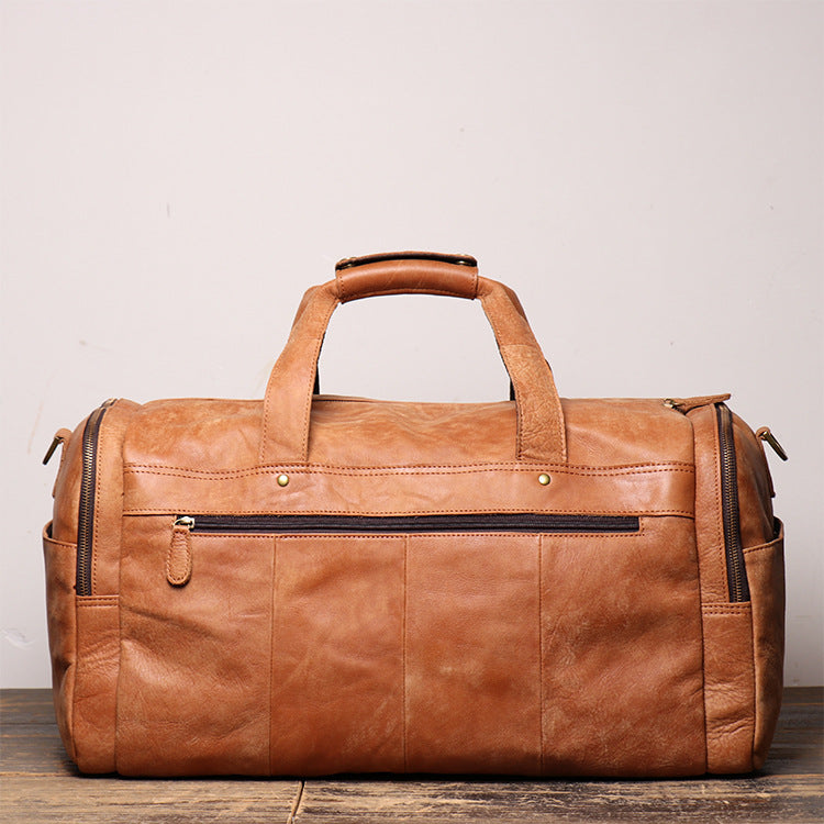 Women's & Men's & Vintage Genuine Leather Matte Large Handbags