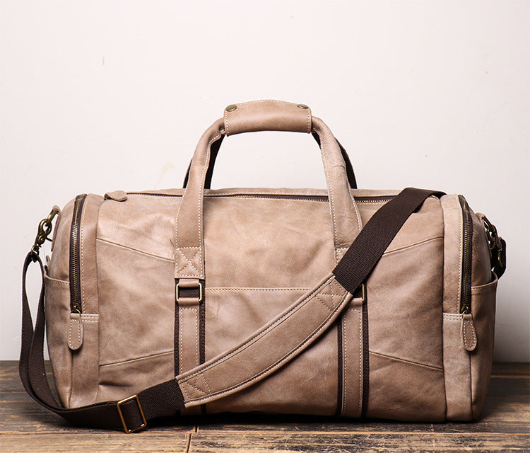 Women's & Men's & Vintage Genuine Leather Matte Large Handbags