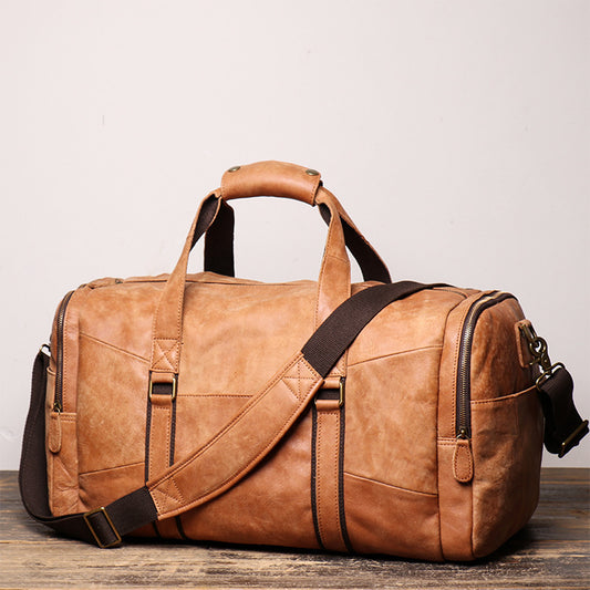Women's & Men's & Vintage Genuine Leather Matte Large Handbags