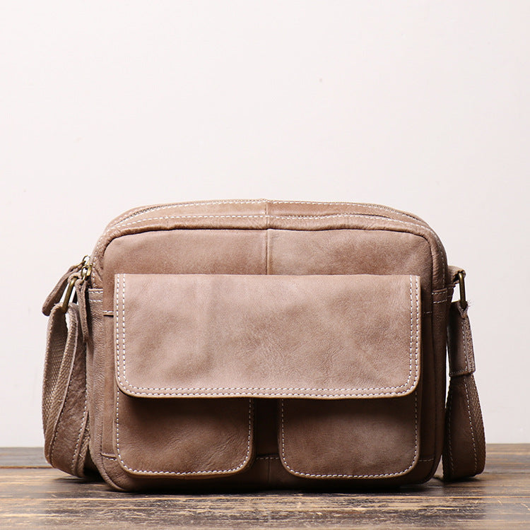 Women's & Men's & Goose Pond Summer Leather Matte Shoulder Bags