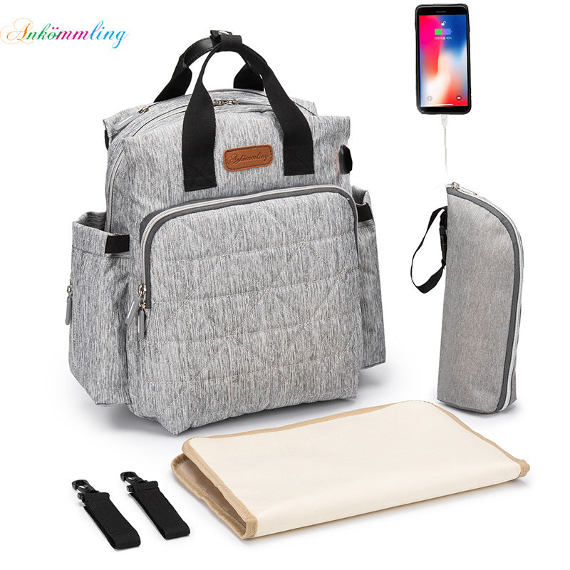 Mummy Waterproof Set Large Capacity Mother Bags