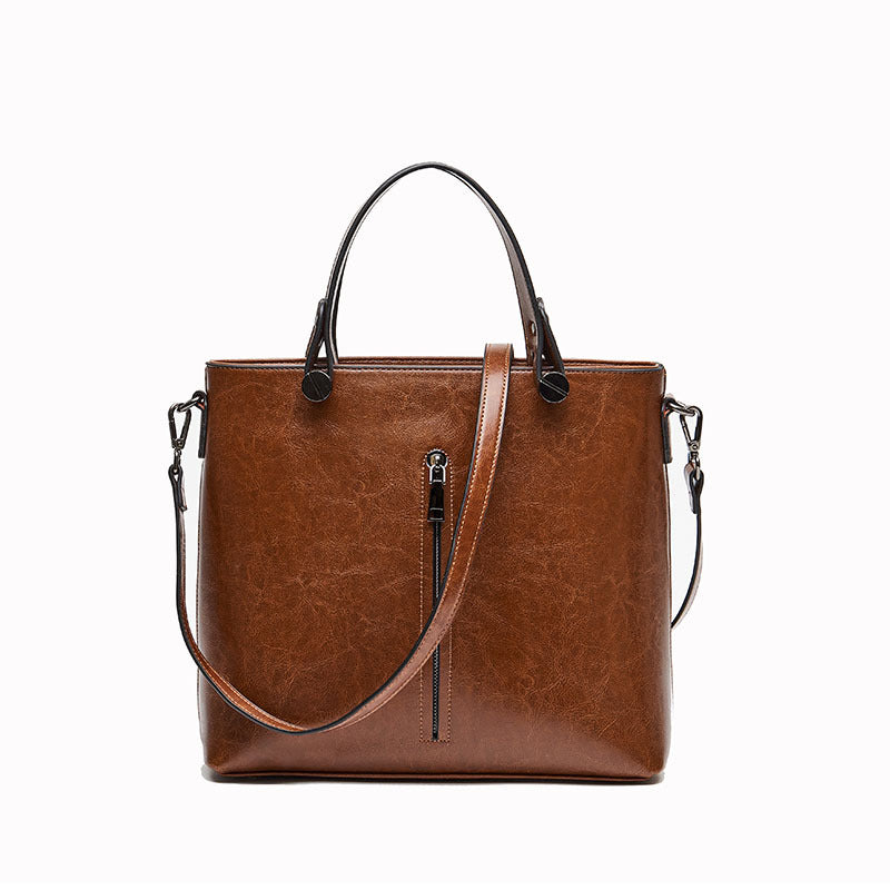 Women's Innovative Genuine Leather Fashion Vintage Shoulder Bags