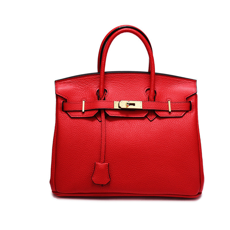 Women's Genuine Leather First Layer Cattlehide Fashion Handbags