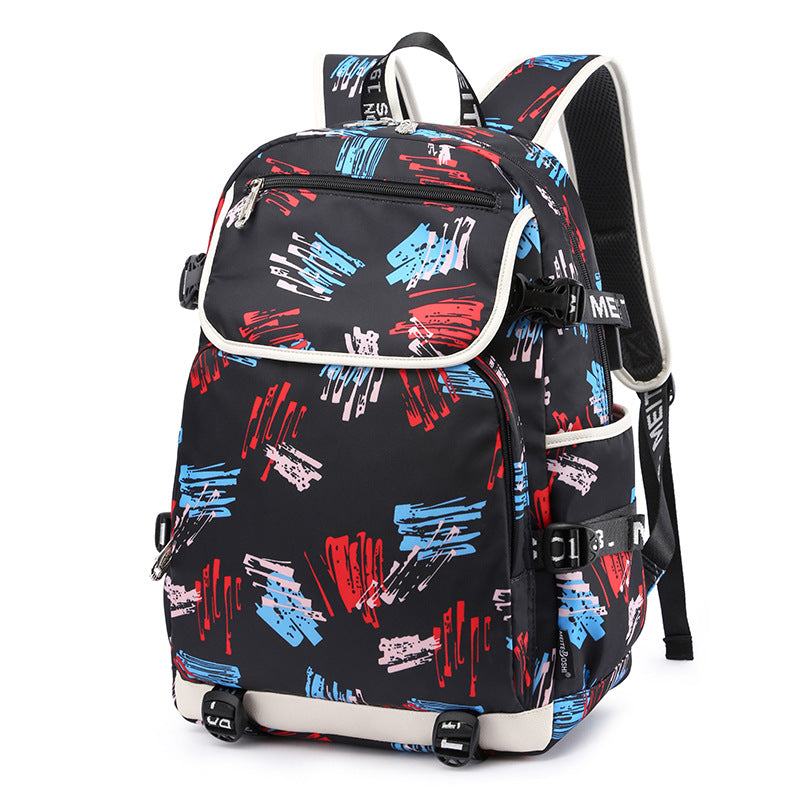 Business Computer Printing Large Capacity Green Backpacks