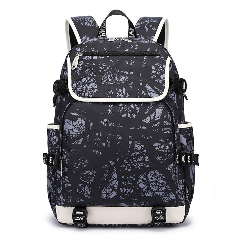 Business Computer Printing Large Capacity Green Backpacks