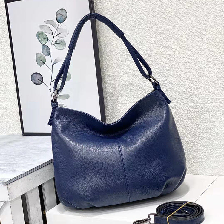 Women's Genuine Leather Light Luxury Fashion First Layer Shoulder Bags