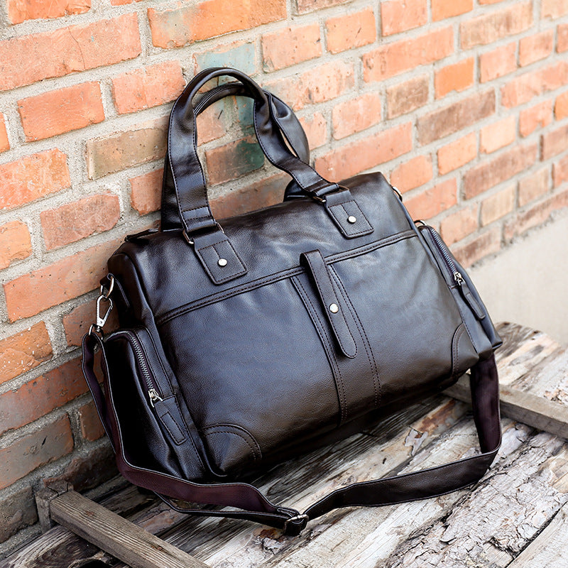 Men's Trendy Fashion Waterproof Portable Business Travel Bags