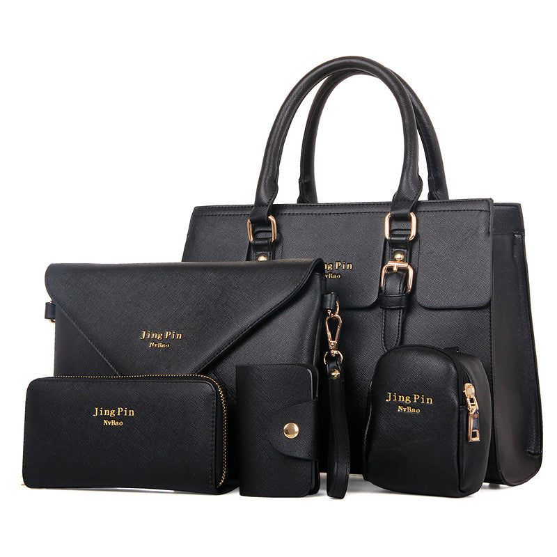 Women's Three-piece Korean Fashion Single Mother Portable Handbags