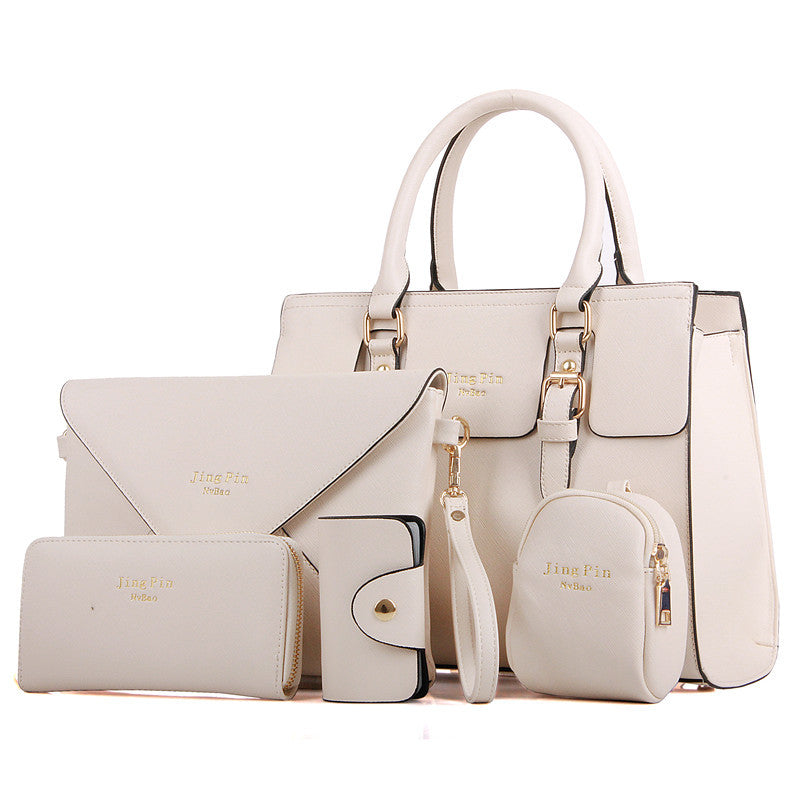 Women's Three-piece Korean Fashion Single Mother Portable Handbags