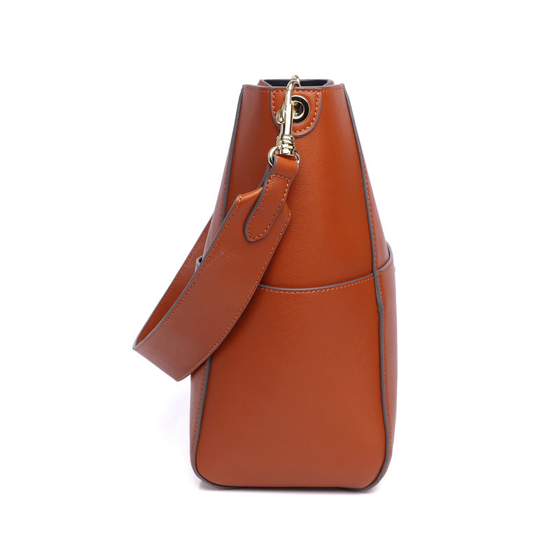 Women's Genuine Leather Full Fashion Large Shoulder Bags
