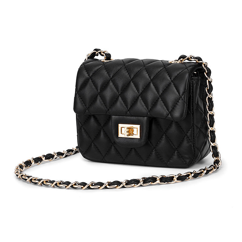 Women's Fashion Korean Style Top Layer Sheepskin Crossbody Bags