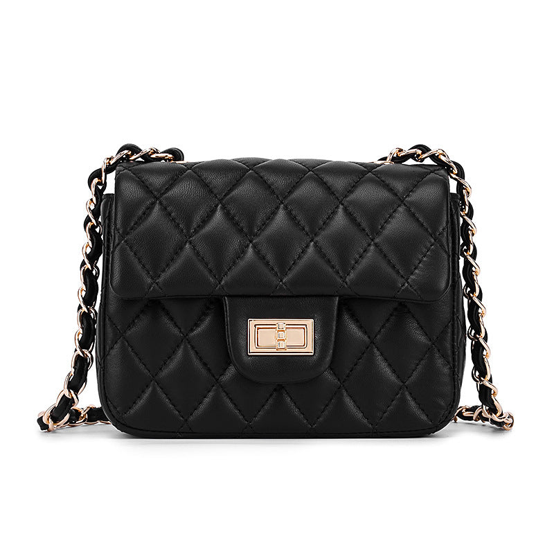 Women's Fashion Korean Style Top Layer Sheepskin Crossbody Bags