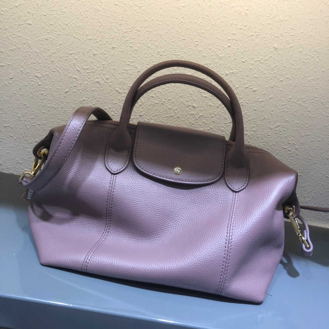Women's Leather For Design High-grade Simple Large Handbags