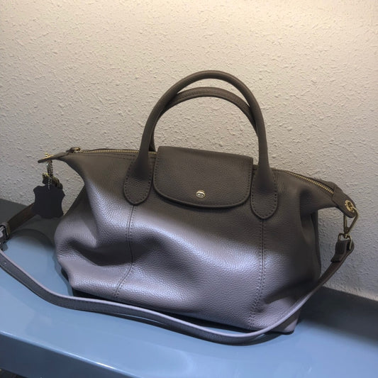 Women's Leather For Design High-grade Simple Large Handbags