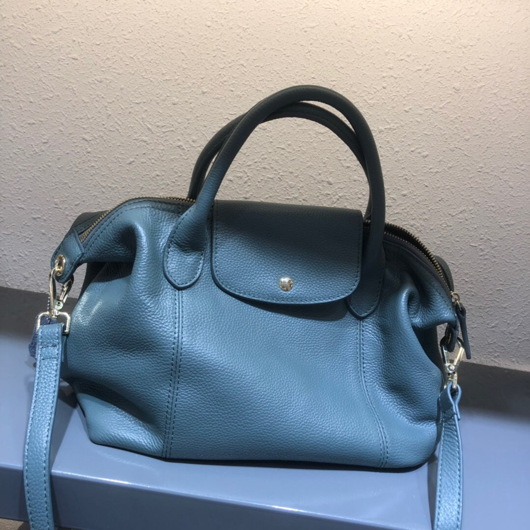 Women's Leather For Design High-grade Simple Large Handbags