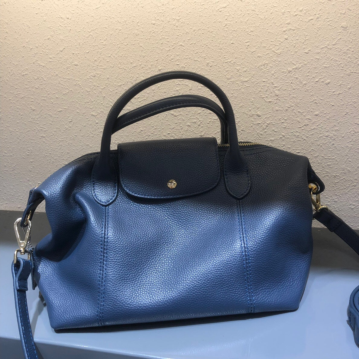 Women's Leather For Design High-grade Simple Large Handbags