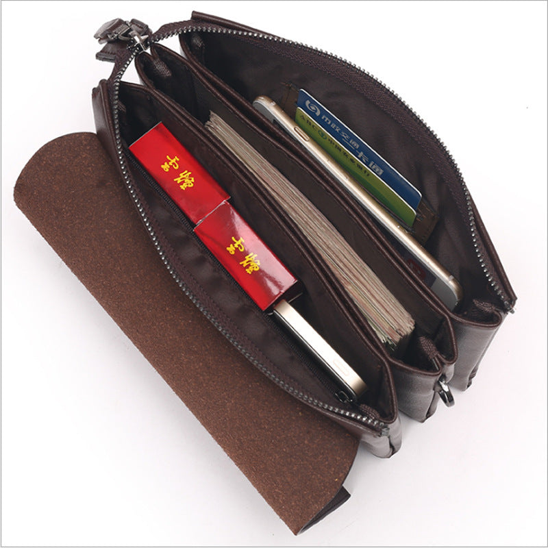 Men's Business Clutch With Wrist Strap Men's Briefcases
