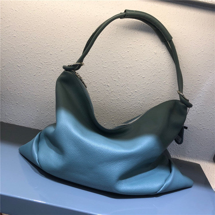 Women's Large Capacity Fashion Korean Style Dumpling Shoulder Bags