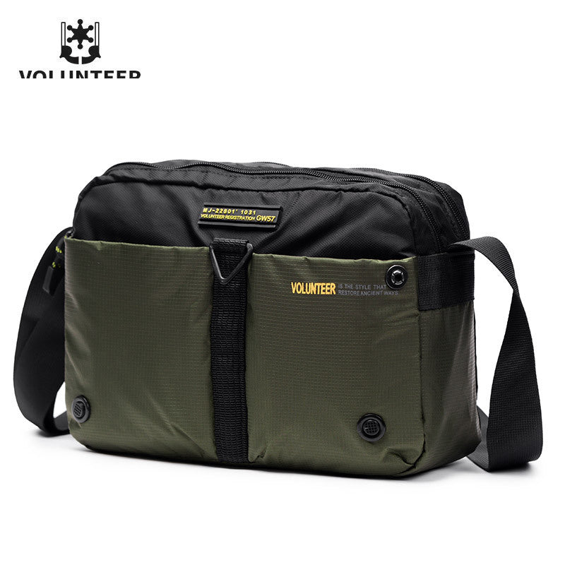 Men's Stylish Vertical Oxford Cloth Fashion Shoulder Bags