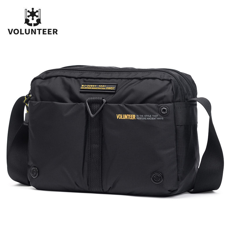 Men's Stylish Vertical Oxford Cloth Fashion Shoulder Bags