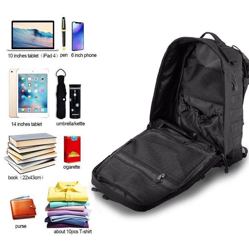 Large Capacity Camouflage Military Fan City Backpacks
