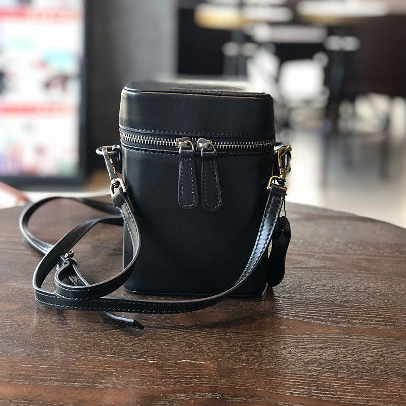 Women's Leather Mini Pouch Summer Mobile Cigarette First Small Square Bags