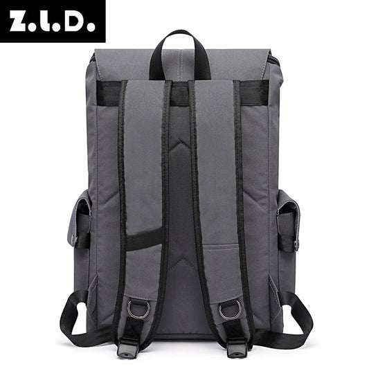 Men's Trendy Waterproof Polyester Fabrics Business Computer Backpacks