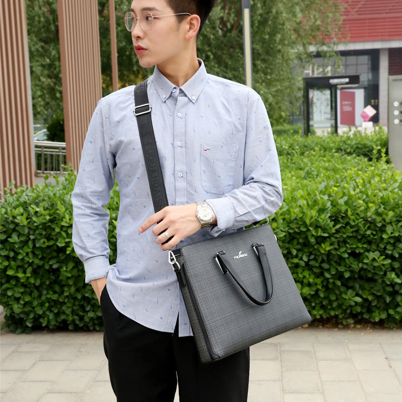 Men's Glamorous Fashion Cross Computer Business Men's Handbags