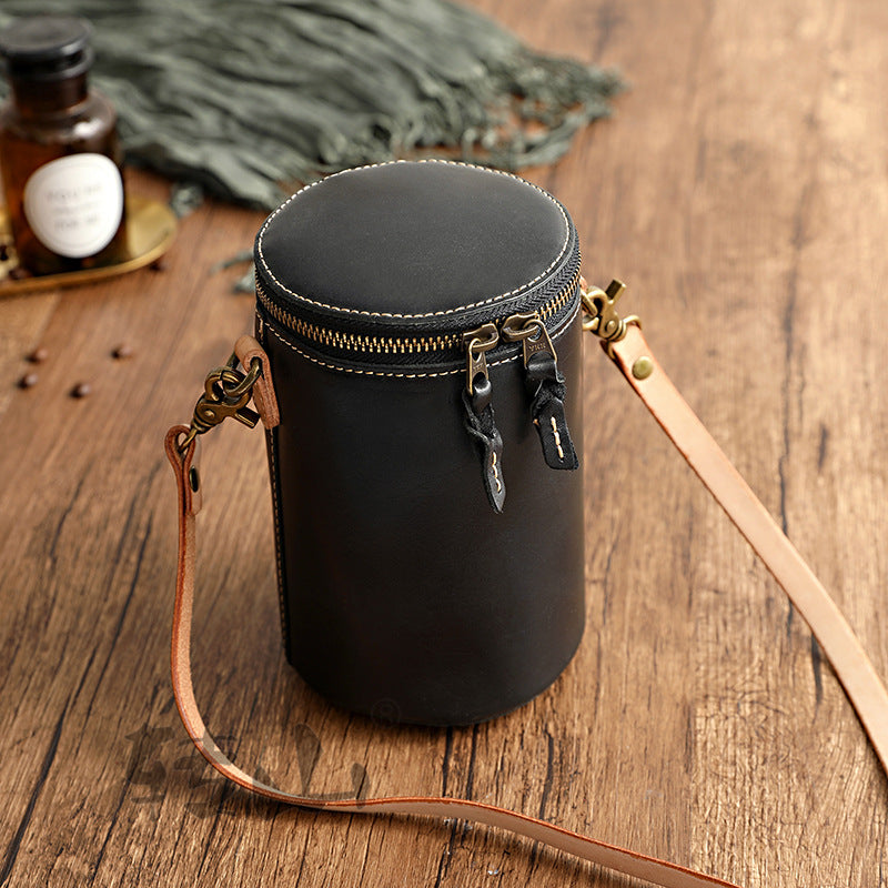 Women's Glamorous Retro Leather Cowhide Fashion Crossbody Bags