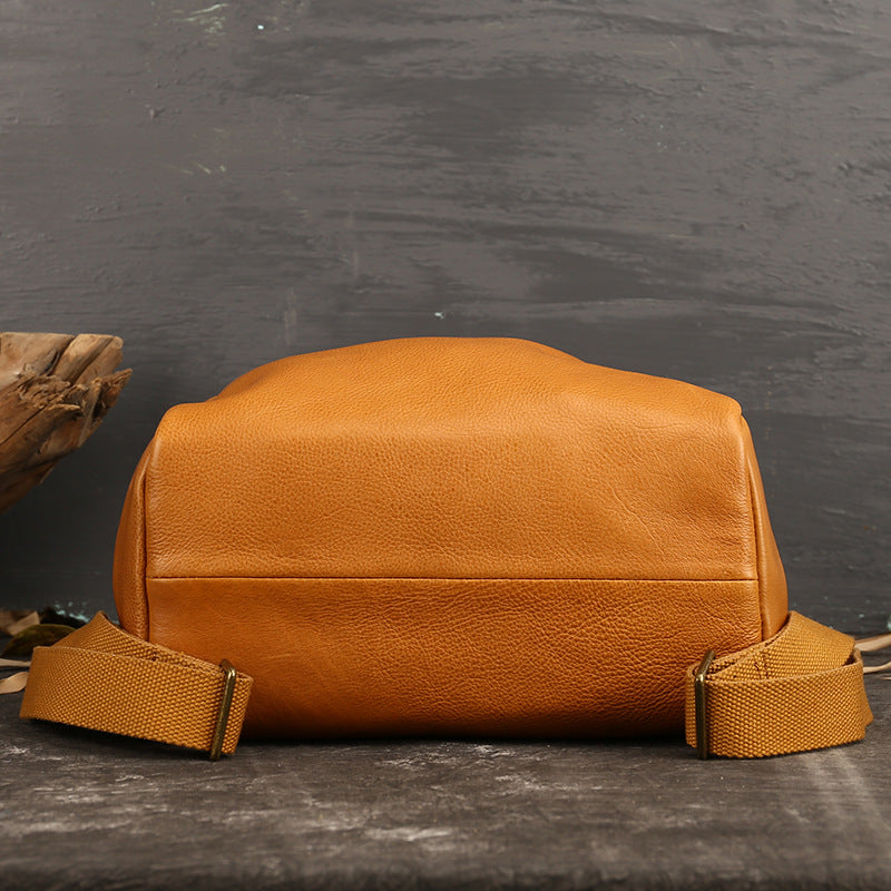 Women's Genuine Leather Vintage First Layer Cowhide Backpacks