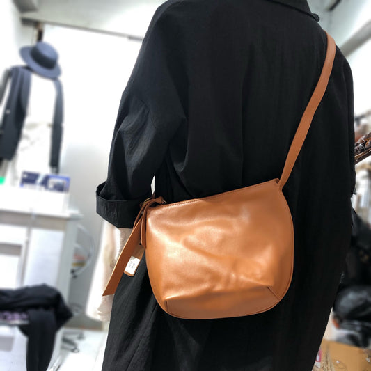 Women's Handmade Mori Style First Layer Cowhide Shoulder Bags
