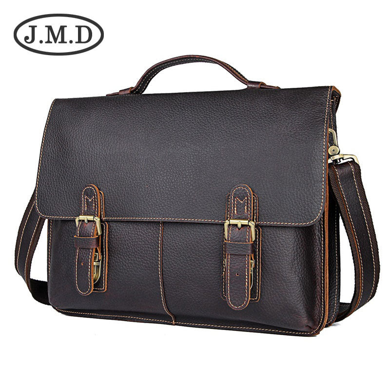 Men's Popular Retro Leather Business Computer Men's Briefcases