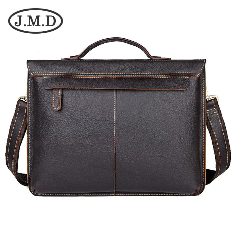 Men's Popular Retro Leather Business Computer Men's Briefcases